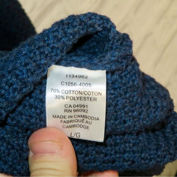 Very nice long neck sweater Hilary Radley - Picture 4 of 4